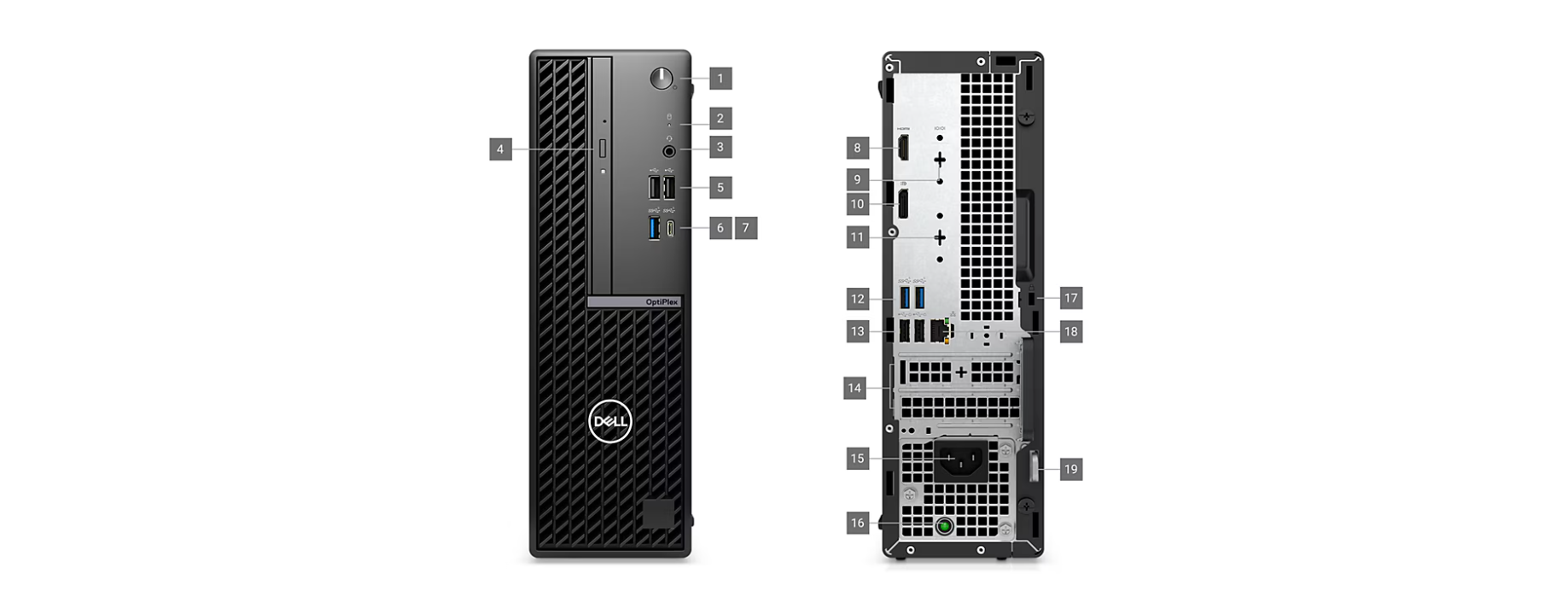 Dell Optiplex 7020 SFF Port Options